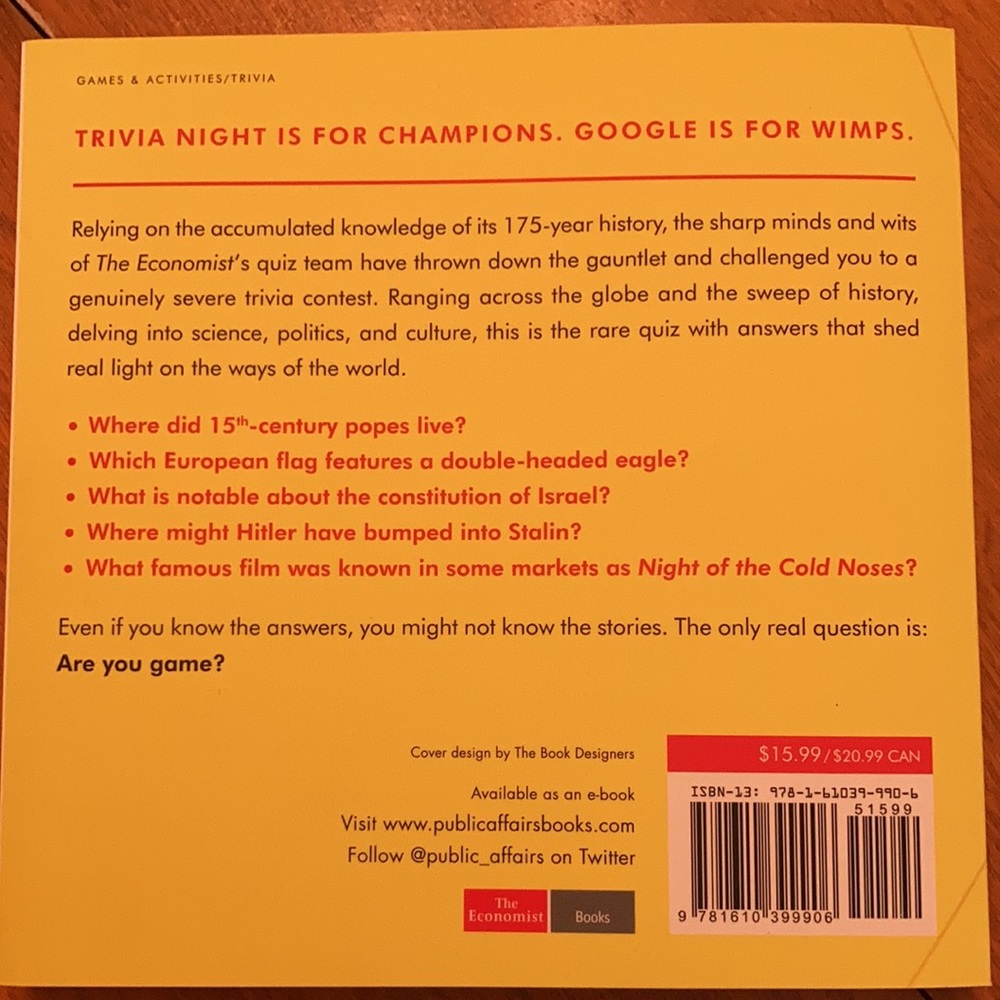 Game Query Trivia Book - Picture 2 of 4